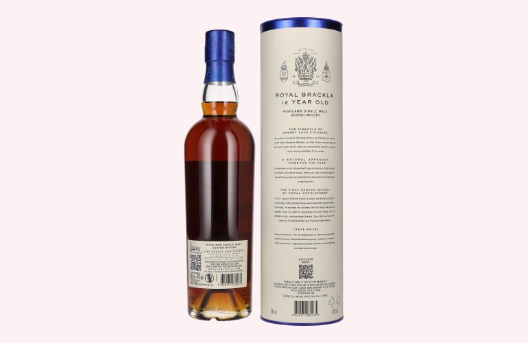 Royal Brackla 12 Years Old Oloroso Sherry Cask Finish 46% Vol. 0,7l in Geschenkbox