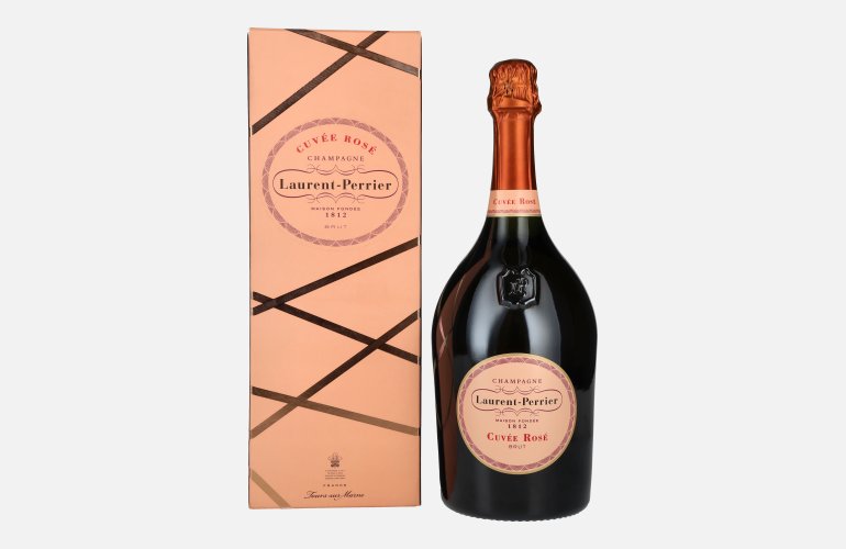 Laurent Perrier Champagne CUVÉE ROSÉ Brut 12% Vol. 1,5l en boîte cadeau