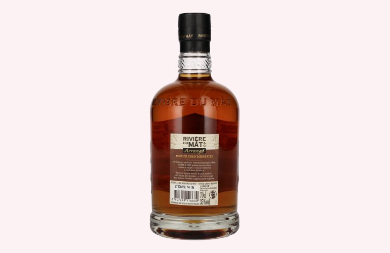 Rivière du Mât Arrangé Noix de Coco Torrèfiée 35% Vol. 0,7l