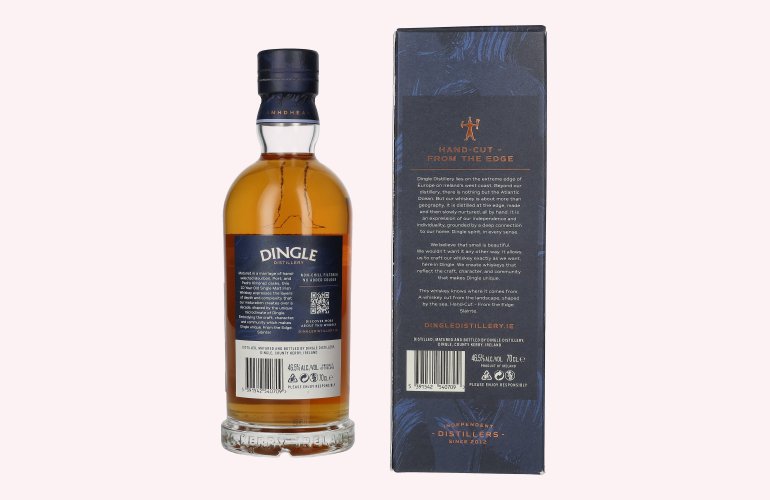 Dingle 10 Years Old Single Malt Irish Whiskey Triple Distilled 46,5% Vol. 0,7l in Giftbox