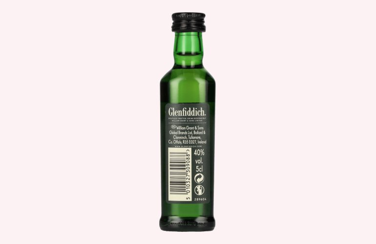 Glenfiddich 12 Years Old Single Malt Scotch Whisky 40% Vol. 0,05l