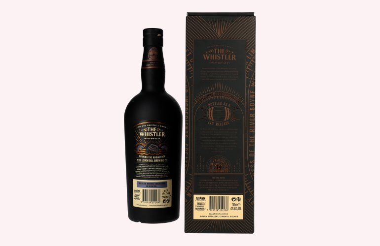 The Whistler Irish Whiskey IMPERIAL STOUT FINISH 43% Vol. 0,7l in geschenkverpakking