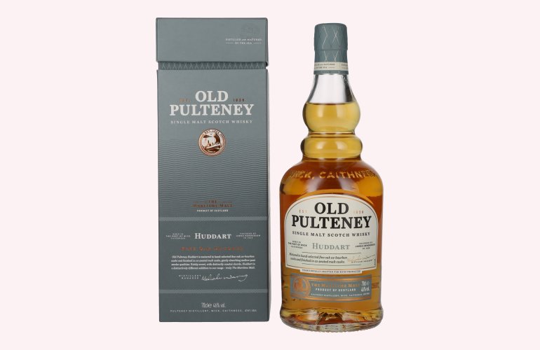 Old Pulteney HUDDART The Maritime Malt Single Malt Scotch Whisky 46% Vol. 0,7l in geschenkverpakking