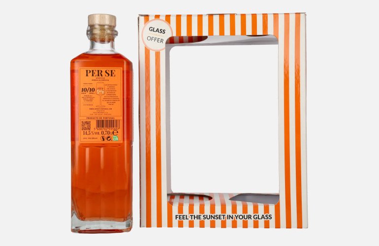 Per SE Aperitivo 14,5% Vol. 0,7l in geschenkverpakking met Glas
