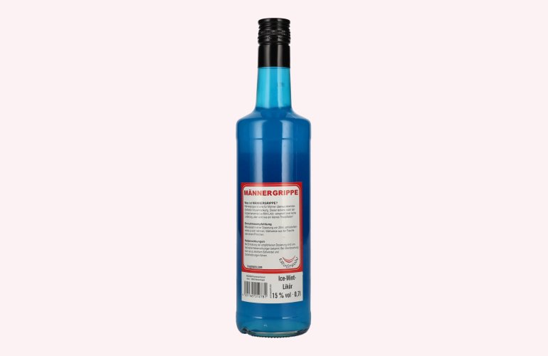 Krugmann MÄNNERGRIPPE Ice-Mint-Likör 15% Vol. 0,7l