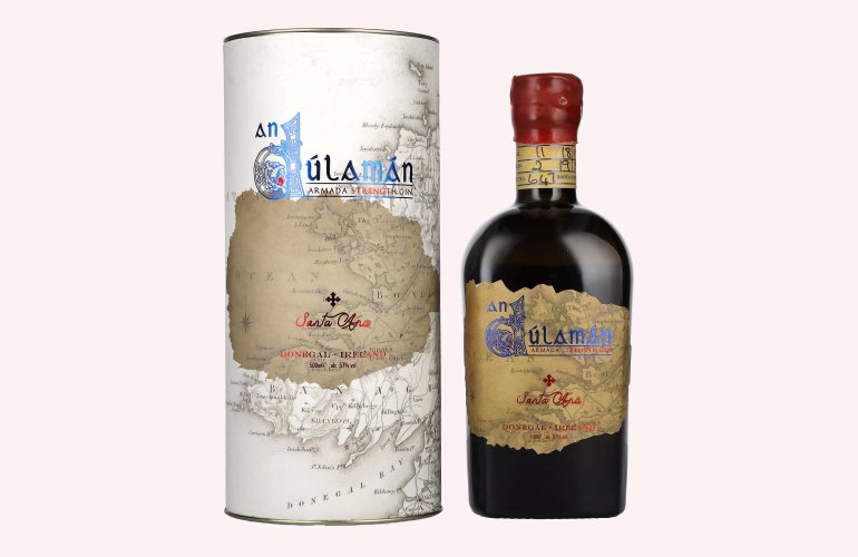 An Dúlamán SANTA ANA Armada Strength Gin 57% Vol. 0,5l in Geschenkbox