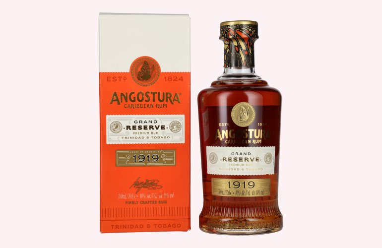 Angostura 1919 Grand Reserve Premium Gold Rum 40% Vol. 0,7l in Giftbox