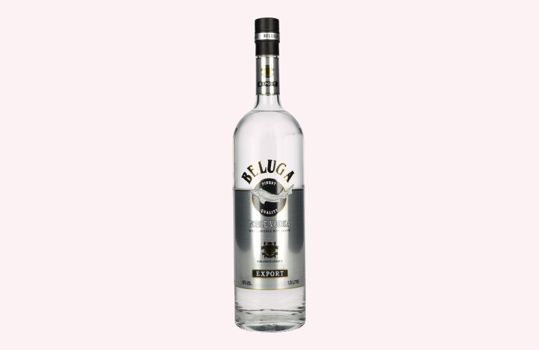 Beluga Noble Vodka EXPORT Montenegro 40% Vol. 1l