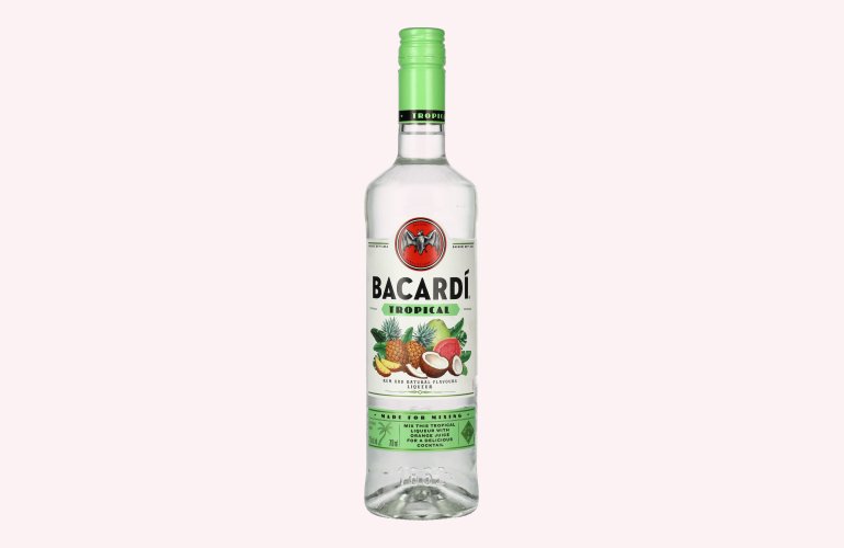 Bacardi TROPICAL Rum And Natural Flavours Liqueur 27% Vol. 0,7l