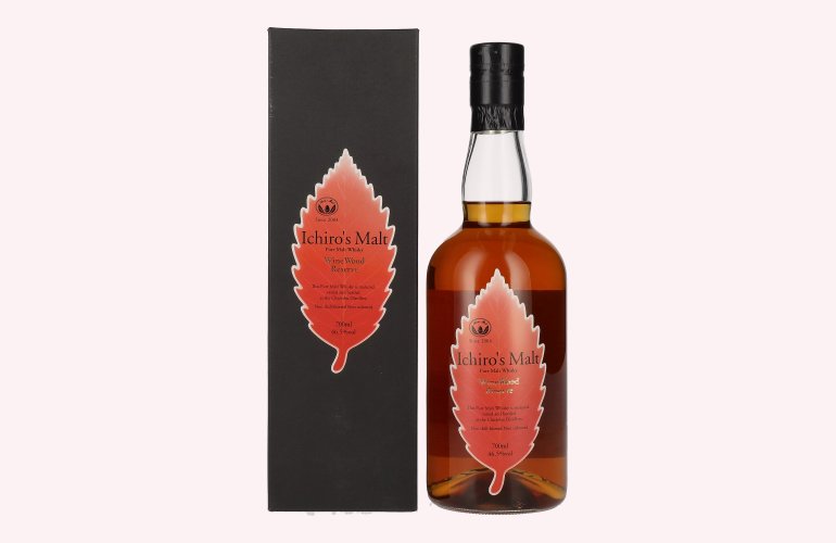 Chichibu Ichiro's Malt Wine Wood Reserve Blended Malt Whisky 46,5% Vol. 0,7l in geschenkverpakking