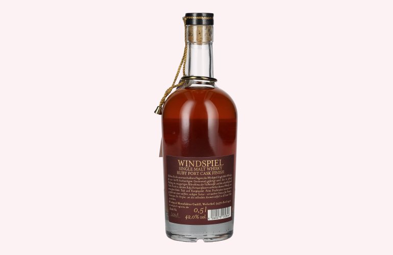 Windspiel 10 Years Old Port Cask Finish Single Malt Whisky 42% Vol. 0,5l