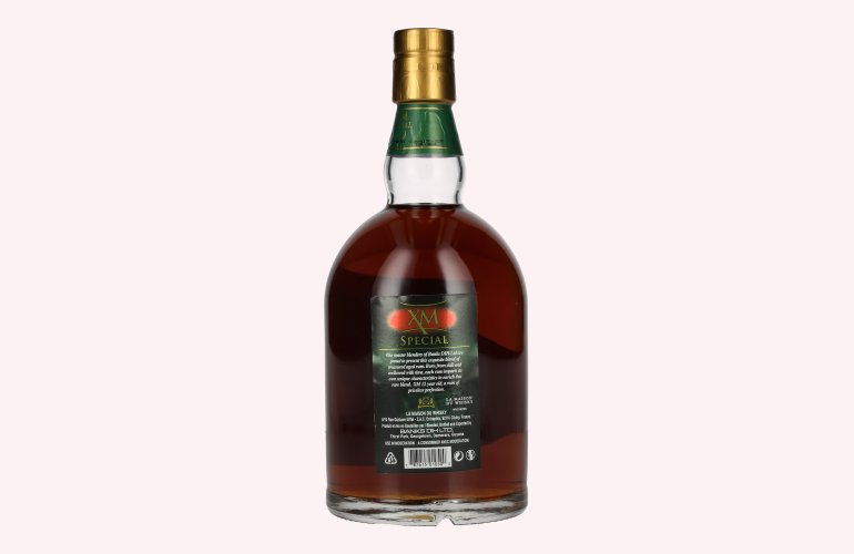 XM SPECIAL 12 Years Old Finest Caribbean Rum 40% Vol. 0,7l