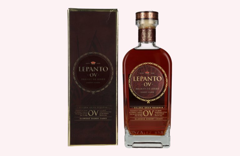 Lepanto O.V. Solera Gran Reserva Brandy de Jerez 36% Vol. 0,7l en boîte cadeau