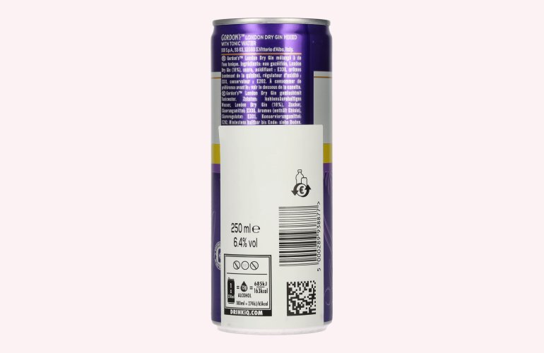 Gordon's London Dry Gin & Tonic 6,4% Vol. 12x0,25l Dosen Pfand
