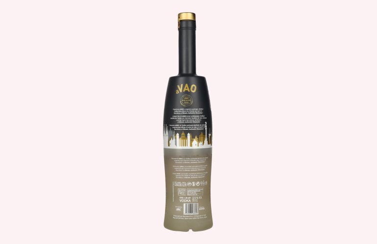 aVAO 1137 Barcelona Supreme Quintuple Distilled Vodka 37,5% Vol. 0,7l