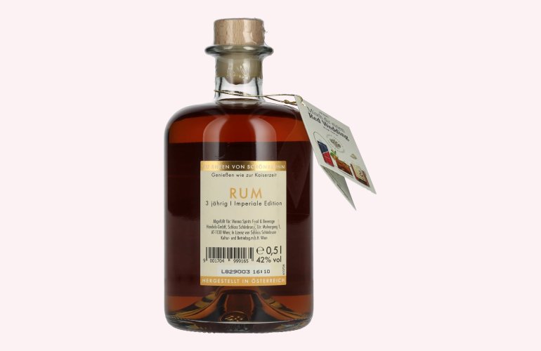 Schönbrunn Vienna Maria Theresia Rum 42% Vol. 0,5l