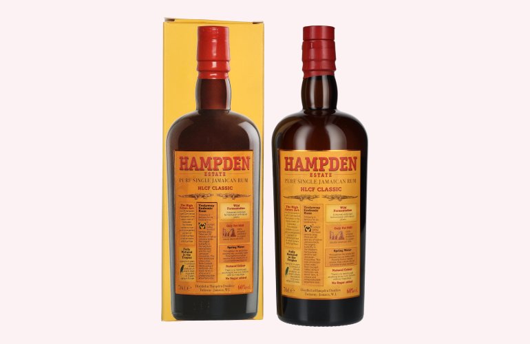 Hampden HLCF CLASSIC Estate Pure Single Jamaican Rum 60% Vol. 0,7l in geschenkverpakking