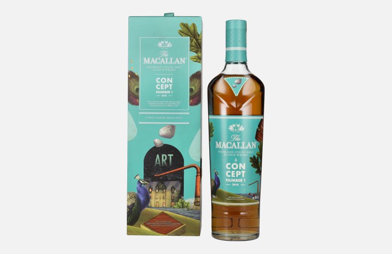 The Macallan CONCEPT N° 1 Limited Edition 2018 40% Vol. 0,7l in Geschenkbox