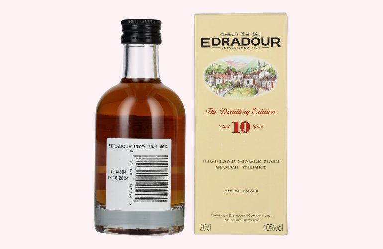 Edradour 10 Years Old 40% Vol. 0,2l in Geschenkbox