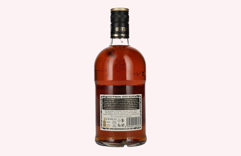 Heffron 10 Years Old Masters Edition Panama Premium Rum 40% Vol. 0,7l