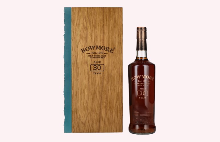 Bowmore 30 Years Old Islay Single Malt 45,9% Vol. 0,7l in Holzkiste