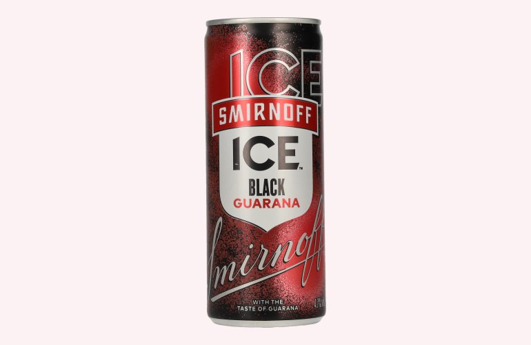 Smirnoff ICE Black Guarana 4,7% Vol. 12x0,25l Dosen Pfand