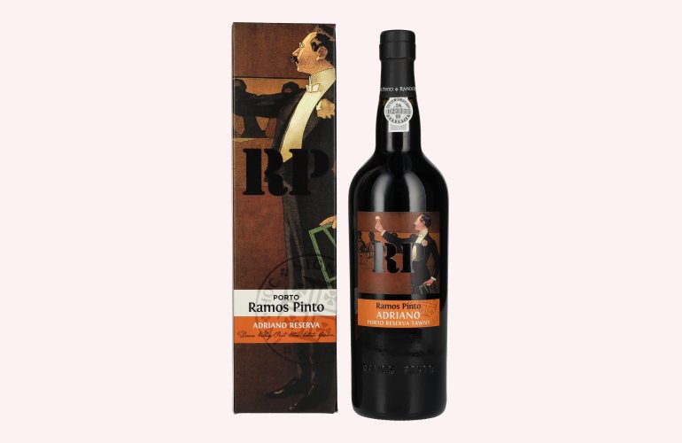 Ramos Pinto Adriano Porto Reserva 19,5% Vol. 0,75l in Geschenkbox
