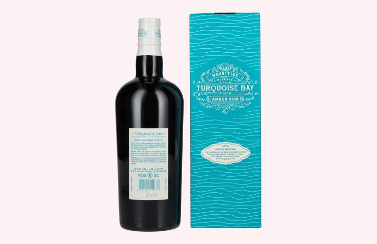 Turquoise Bay Amber Rum Reserve 40% Vol. 0,7l in Geschenkbox