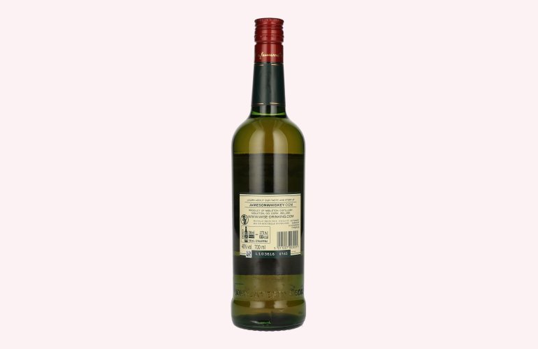 Jameson Triple Distilled Irish Whiskey 40% Vol. 0,7l
