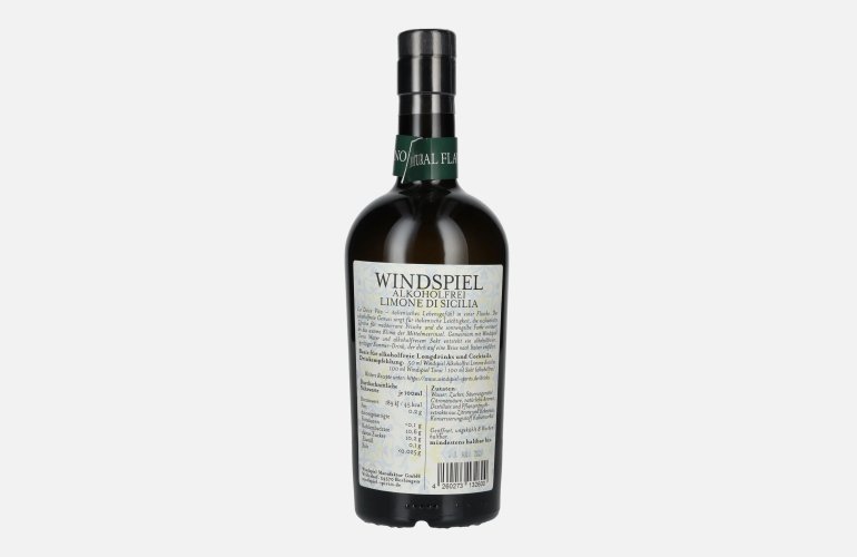 Windspiel Limone di Sicilia Alkoholfrei 0,5l