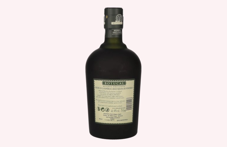 Botucal (Diplomático) RESERVA EXCLUSIVA Ron Antiguo 40% Vol. 0,7l