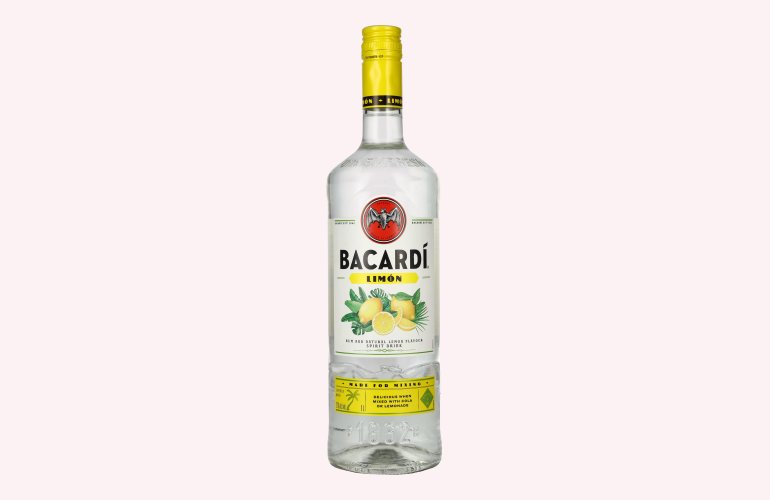 Bacardi LIMÓN Rum With Natural Flavors 27% Vol. 1l