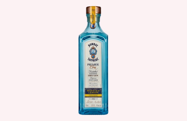 Bombay SAPPHIRE PREMIER Cru Murcian Lemon London Dry Gin 47% Vol. 0,7l