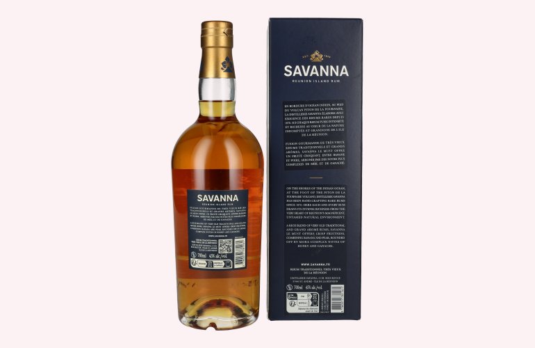 Savanna LE MUST Reunion Island Rum 45% Vol. 0,7l in Geschenkbox