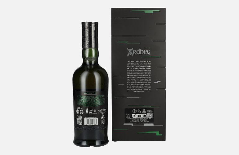 Ardbeg 24 Years Old The Ultimate Vintage Y2K 2000 47,8% Vol. 0,7l in geschenkverpakking