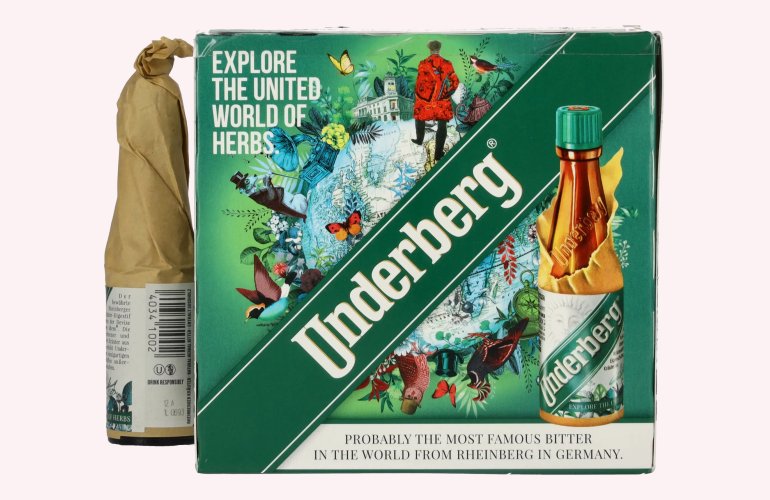 Underberg Natural Herbal Digestif 44% Vol. 12x0,02l