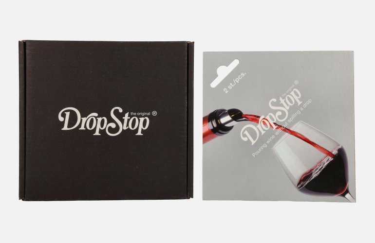 DropStop Insert pour bouteille de vinn Set