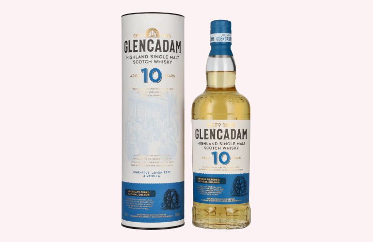 Glencadam 10 Years Old Highland Single Malt Scotch Whisky 46% Vol. 0,7l in Geschenkbox