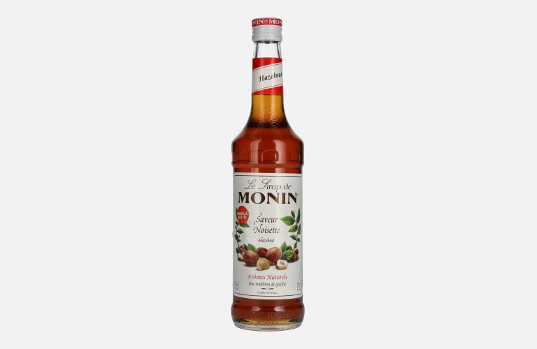 Le Sirop de Monin HASELNUSS 0,7l