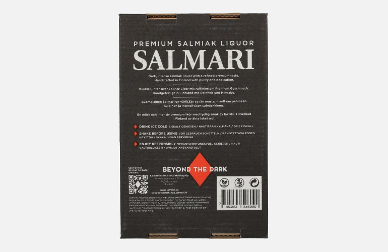 Salmari Premium Salmiak Liquor 25% Vol. 24x0,03l PET