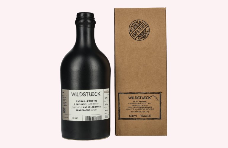 Wildstueck Danube Dry Gin Unfiltered 42% Vol. 0,5l in Giftbox