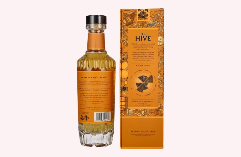 Wemyss Malts THE HIVE Blended Malt Scotch Whisky 2020 46% Vol. 0,7l en boîte cadeau