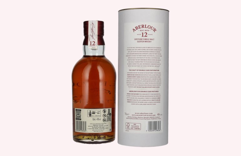 Aberlour 12 Years Old Speyside Single Malt 48% Vol. 0,7l in geschenkverpakking