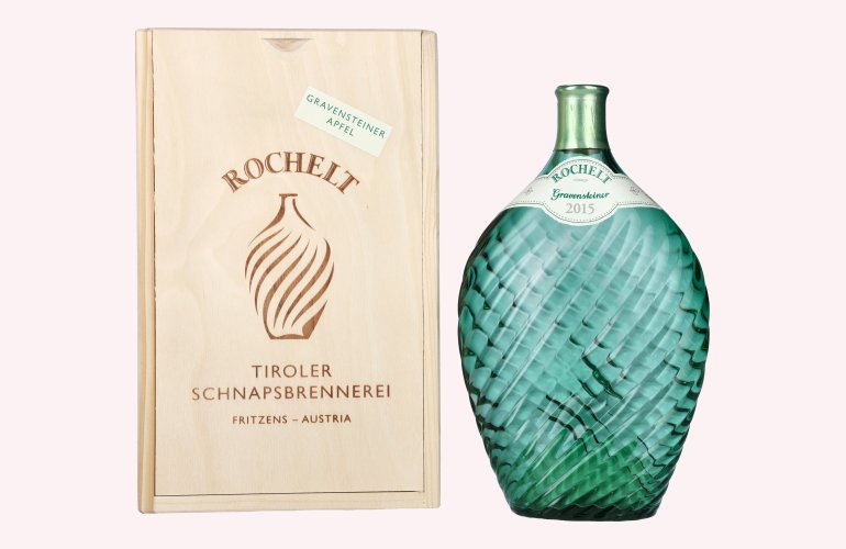 Rochelt Gravensteiner 2015 50% Vol. 0,7l in Holzkiste