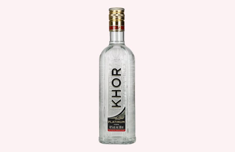 Khortytsa KHOR PLATINUM Vodka 40% Vol. 0,5l