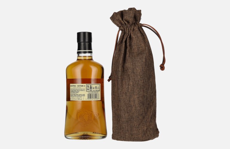 Highland Park 11 Years Old AUSTRIA - EDITION 3 2009 63,6% Vol. 0,7l im Leinensackerl