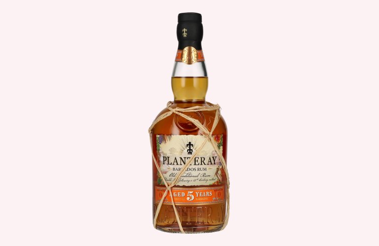 Planteray Rum BARBADOS 5 Years Old Old Traditional Rum 40% Vol. 0,7l