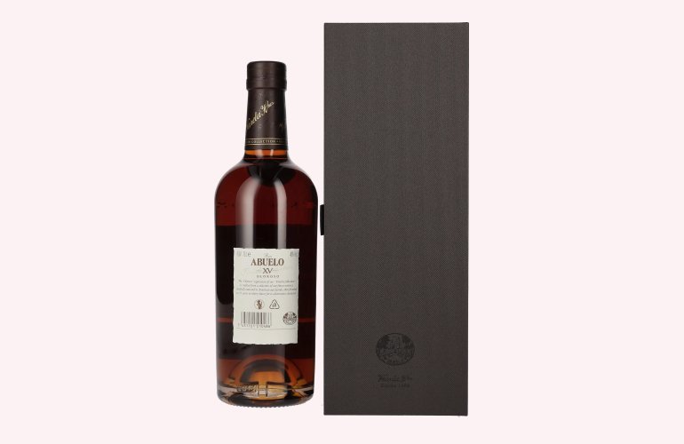 Ron Abuelo Añejo XV Años OLOROSO Sherry Cask Finish 40% Vol. 0,7l en boîte cadeau