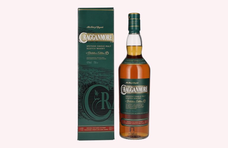Cragganmore The Distillers Edition Speyside Single Malt 40% Vol. 0,7l in geschenkverpakking
