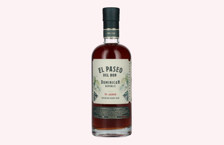 El Paseo del Ron Premium Dark Rum No. 45105 40% Vol. 0,7l